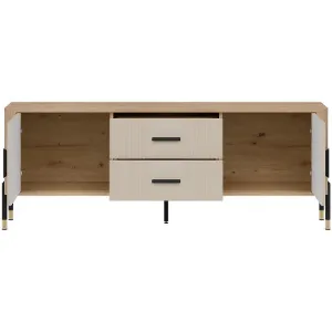 Obrazek Komoda Dante Rtv Dt01 Dąb Cremona/Kaszmir