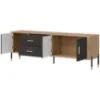 Obrazek Komoda Dante Rtv Dt02 Dąb Cremona/Antracyt