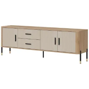 Komoda Dante Rtv Dt02 Dąb Cremona/Kaszmir