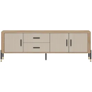 Obrazek Komoda Dante Rtv Dt02 Dąb Cremona/Kaszmir