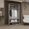 Obrazek Szafa Marbella II 100 kaszmir/czarny
