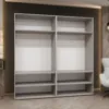 Obrazek Szafa Alicante I 200 kaszmir/czarny