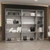 Obrazek Szafa Marbella II 250 kaszmir/czarny