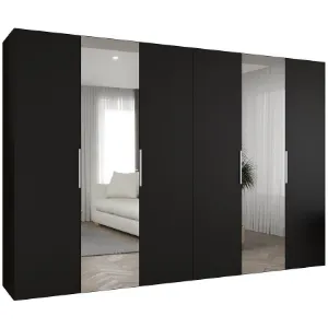 Szafa Marbella II 300 czarny/kaszmir