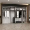 Obrazek Szafa Marbella II 300 kaszmir/czarny