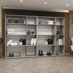 Obrazek Szafa Marbella II 300 kaszmir/czarny
