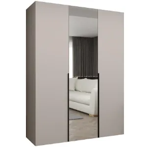 Szafa Alicante II 150 kaszmir/czarny
