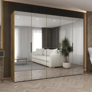 Obrazek Szafa Marbella III 250 artisan czarny