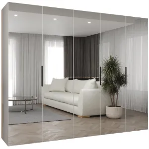 Szafa Marbella III 250 biały/czarny