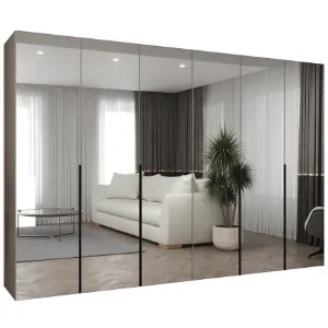 Obrazek Szafa Alicante III 300 kaszmir/czarny