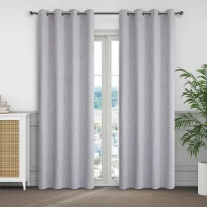 Zasłona na przelotkach KSENIA YC11867/280G/21/140X250 szary
