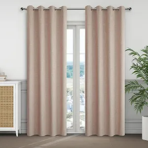 Zasłona na przelotkach KSENIA YC11867/280G/7/140X250 brąz