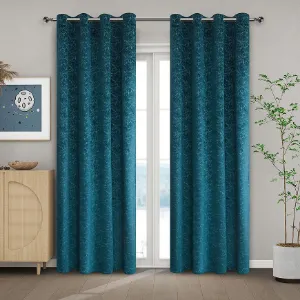 Zasłona na przelotkach NELA YC11934/280G/21/140X250 turkus