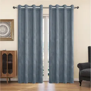 Zasłona na przelotkach YC11932/200G/023/140x250 cm szary