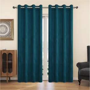 Zasłona na przelotkach YC11932/200G/064/140x250 cm turkusowy