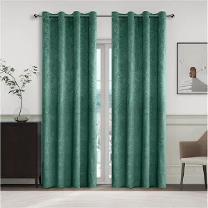 Obrazek Zasłona na przelotkach YC11937/280G/07/140x250 cm zielony