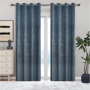 Zasłona na przelotkach YC11939/200G/132/140x250 cm szary