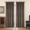Obrazek Zasłona na przelotkach YC11940/200G/120/140x250 cm brąz