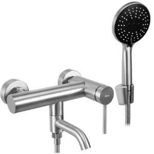 Bateria wannowa Rea Clif nikiel szczotkowany Inox