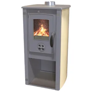 Obrazek Piec stalowy Space R+ 3,9 kW