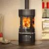 Obrazek Piec kominkowy Atrium 9 HD czarny
