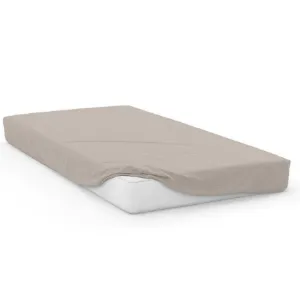 Obrazek Prześcieradło jersey z gumką 160x200 szary