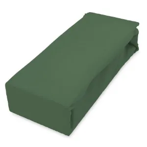 Prześcieradło jersey z gumką 180x200 zielony