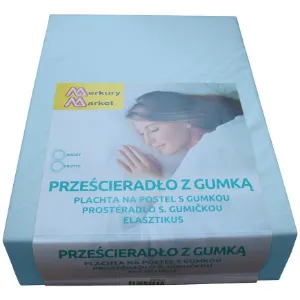 Prześcieradło jersey 140x200 kol. 9700 niebieski