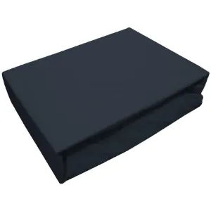 Obrazek Prześcieradło jersey 160x200 kol. 6148 czarny