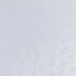 Obrus Glitter srebrny miłorząb 140x250 cm