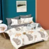 Obrazek Pościel satyna bawełniana ALBS-01336B 140X200 Lasher
