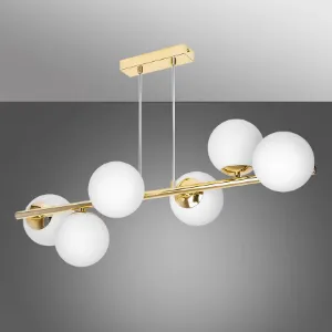 Obrazek Lampa Ceres 2943/Z-A-6 złoty LW6