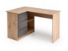 Obrazek Biurko Linea dąb artisan/grafitowy
