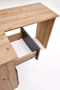 Obrazek Biurko Linea dąb artisan/grafitowy