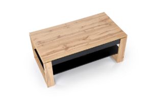 Obrazek Ława Sileo z podnoszonym blatem dąb artisan/czarny