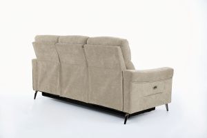 Obrazek Sofa Imperial 3 z funkcją relaks beżowa