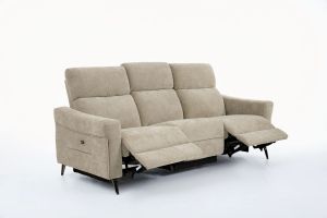 Obrazek Sofa Imperial 3 z funkcją relaks beżowa