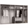 Obrazek Szafa Alicante II 300 artisan czarny
