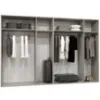 Obrazek Szafa Marbella III 300 artisan czarny