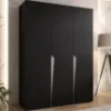 Obrazek Szafa Piano 1-150 czarny/kaszmir