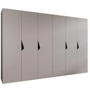 Szafa Sandi 1-300 (2x150) kaszmir/czarny