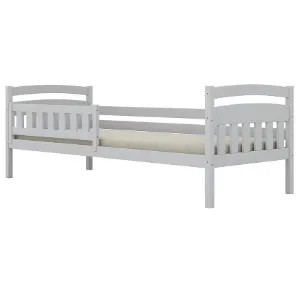 Łóżko Tosia standard + barierka 80x200 biały