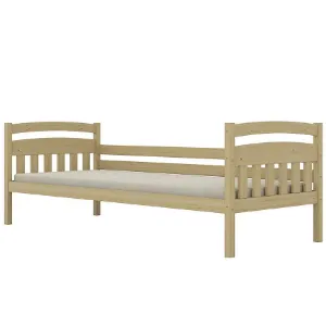 Łóżko Tosia standard 90x200 naturalne, lakierowane