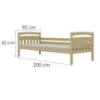 Obrazek Łóżko Tosia standard 90x200 naturalne, lakierowane