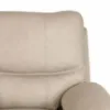 Obrazek Fotel Cassie cappucino z funkcją relax