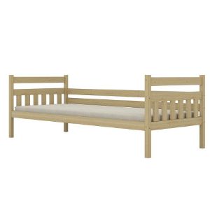 Obrazek Łóżko Dawid standard 80x200 naturalne, lakierowane