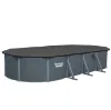 Obrazek Basen stalowy owalny Hydrium 7,3x3,6x1,3 m deska 561CW