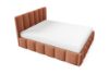 Obrazek Łóżko tapicerowane Krima 140x200 pomarańczowy