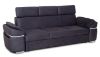 Obrazek Sofa rozkładana z pufą Palermo popielata