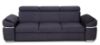 Obrazek Sofa rozkładana z pufą Palermo popielata